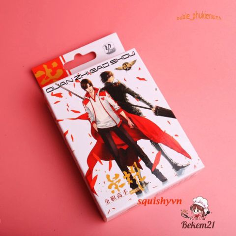 Bộ Bài Poker Hoạt Hình Dễ Thương The Kings Avatar 54 Lá Thẻ - Quà Tặng Học Sinh, Fan Anime & Game Nổi Tiếng