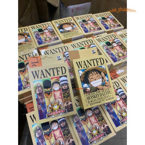 Bộ Bài Tây Anime One Piece - Vua Hải Tặc Chơi Poker Chất Lượng Cao, Quà Tặng Độc Đáo Cho Otaku Yêu Thích Boardgame