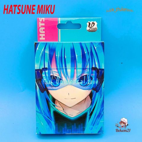 Bài Tây Anime HATSUNE MIKU - Bộ Bài Tú Lơ Khơ Poker S 54 Lá Độc Đáo Cho Fan Anime và Manga - Quà Tặng Hoàn Hảo