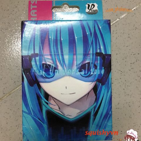 Bài Tây Anime HATSUNE MIKU - Bộ Bài Tú Lơ Khơ Poker S 54 Lá Độc Đáo Cho Fan Anime và Manga - Quà Tặng Hoàn Hảo