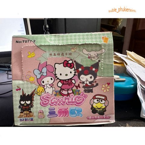Bộ bài tây SANRIO Hello Kitty My Melody Kuromi Cinnamoroll - Bộ 160 lá poker S dễ thương cho trẻ em và quà tặng bạn bè
