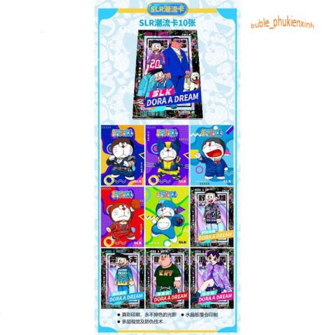 Bộ Bài UNO Doraemon 52 Lá - Trò Chơi Bài Hoạt Hình Vui Nhộn Dành Cho Bữa Tiệc Gia Đình và Bạn Bè
