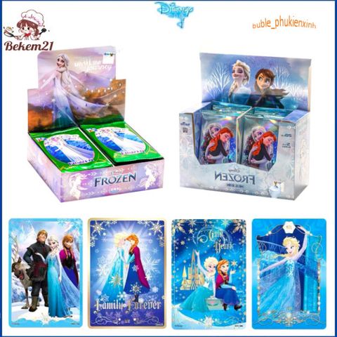 Bộ Bài Tây Frozen Elsa & Anna - Thẻ Bài Trưng Bày, Giải Trí, Quà Tặng Độc Đáo Từ Phim Hoạt Hình Nữ Hoàng Băng Giá