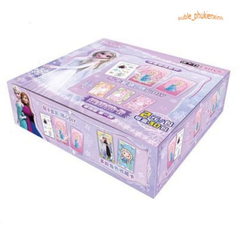 Bộ Bài Tây Frozen Elsa & Anna - Thẻ Bài Trưng Bày, Giải Trí, Quà Tặng Độc Đáo Từ Phim Hoạt Hình Nữ Hoàng Băng Giá