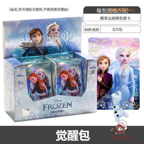Bộ Bài Tây Frozen Elsa & Anna - Thẻ Bài Trưng Bày, Giải Trí, Quà Tặng Độc Đáo Từ Phim Hoạt Hình Nữ Hoàng Băng Giá