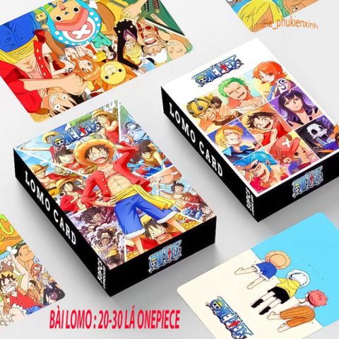Bộ Bài Tây 54 Lá Manga Anime Nhiều Chủ Đề - One Piece, Naruto, Attack On Titan, Conan, Fairy Tail, Pokemon - Quà Tặng Tuyệt Vời