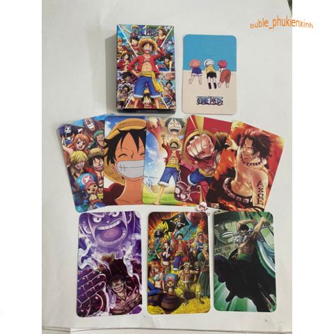 Bộ Bài Tây One Piece 54 Lá Anime Manga - Bao Gồm Jujutsu Kaisen, Conan, Naruto, Genshin Impact, Tokyo Revengers - Đồ Chơi Trẻ Em Chất Liệu Cao Cấp