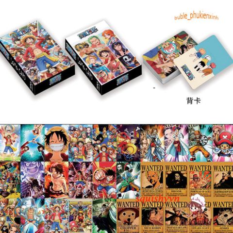 Bộ Bài Tây One Piece 54 Lá Anime Manga - Bao Gồm Jujutsu Kaisen, Conan, Naruto, Genshin Impact, Tokyo Revengers - Đồ Chơi Trẻ Em Chất Liệu Cao Cấp