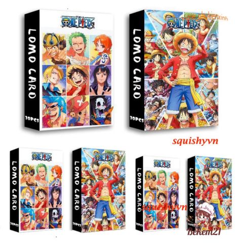 Bộ Bài Tây One Piece 54 Lá Anime Manga - Bao Gồm Jujutsu Kaisen, Conan, Naruto, Genshin Impact, Tokyo Revengers - Đồ Chơi Trẻ Em Chất Liệu Cao Cấp