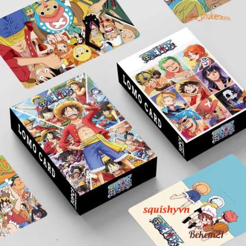 Bộ Bài Tây One Piece 54 Lá Anime Manga - Bao Gồm Jujutsu Kaisen, Conan, Naruto, Genshin Impact, Tokyo Revengers - Đồ Chơi Trẻ Em Chất Liệu Cao Cấp