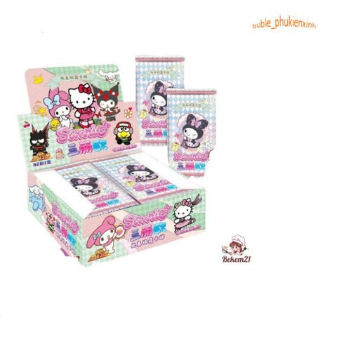 Bộ Thẻ Bài Tây SANRIO 160 Lá - Thẻ Bài Dễ Thương với Nhân Vật Hello Kitty, Cinnamoroll và Kuromi - Lưu Giữ và Sưu Tầm