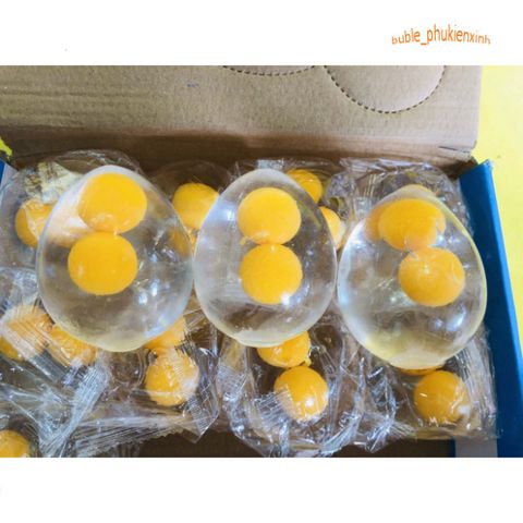 Đồ Chơi Gudetama Trứng Bóp Giảm Stress Biến Hình - Squishy Nghệ Thuật Đáng Yêu, Giải Tỏa Căng Thẳng Hài Hước