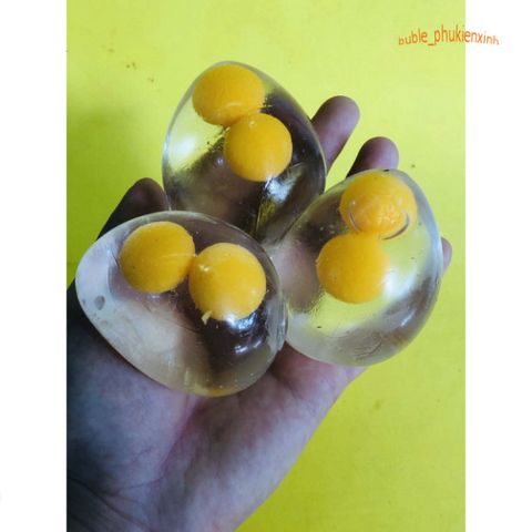 Đồ Chơi Gudetama Trứng Bóp Giảm Stress Biến Hình - Squishy Nghệ Thuật Đáng Yêu, Giải Tỏa Căng Thẳng Hài Hước