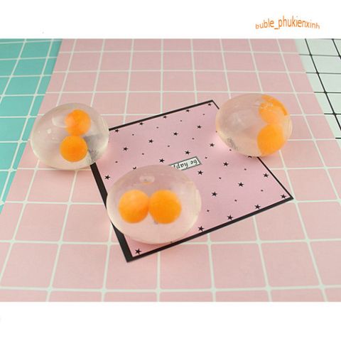 Đồ Chơi Gudetama Trứng Bóp Giảm Stress Biến Hình - Squishy Nghệ Thuật Đáng Yêu, Giải Tỏa Căng Thẳng Hài Hước