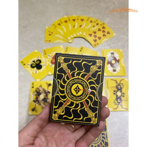 Bộ Bài Tây Du Kí Vàng Chống Nước 55 Lá - Thẻ Bài Sưu Tầm và Trưng Bày Độc Quyền, Thích Hợp Cho Người Hâm Mộ Anime