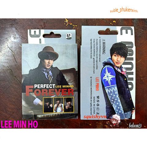 Bộ Bài Poker Hoạt Hình Dễ Thương Lee Min Ho - 54 Lá Thẻ Bài Siêu Cute Dành Cho Học Sinh, Quà Tặng Fan Anime Manga Nổi Tiếng