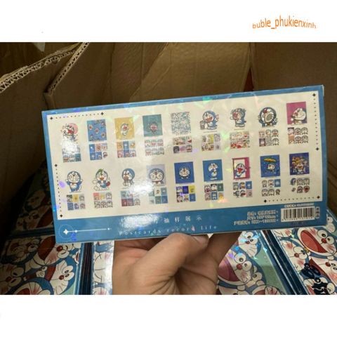 Bộ thẻ bài Doremon 786 mẫu với sticker và lomo - Hình thẻ các nhân vật Nobita, Chaien, Xuka, Xê-kô - Quà tặng anime độc đáo