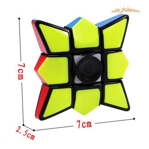 Rubik Spinner 1x3x3 QiYi Fidget Spinner Biến Thể - Đồ Chơi Trí Tuệ Giải Trí Dành Cho Trẻ Em