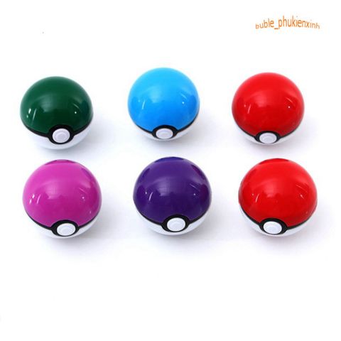 Bộ Sưu Tập 24 Quả Bóng Mô Hình Pokémon - Quà Tặng Tuyệt Vời Cho Fan Hâm Mộ Pokémon, Chất Liệu Nhựa, Đường Kính 5,5cm