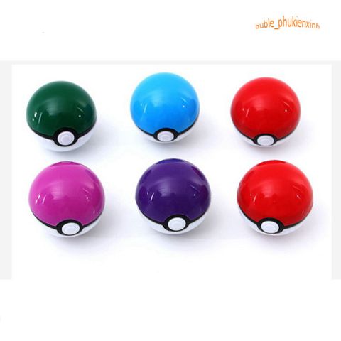 Bộ Sưu Tập 24 Quả Bóng Mô Hình Pokémon - Quà Tặng Tuyệt Vời Cho Fan Hâm Mộ Pokémon, Chất Liệu Nhựa, Đường Kính 5,5cm