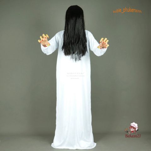 Bộ đồ hóa trang MA CƯƠNG THI Zombie - Trang phục cosplay Halloween vui nhộn, hoàn hảo cho tiệc tùng và lễ hội