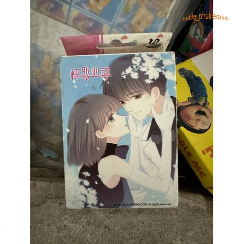 Bộ Bài Poker CON TIM RUNG ĐỘNG Heartbeat Hoạt Hình Dễ Thương 52 Lá Thẻ Bài - Quà Tặng Học Sinh Thú Vị cho Fan Anime, Manga