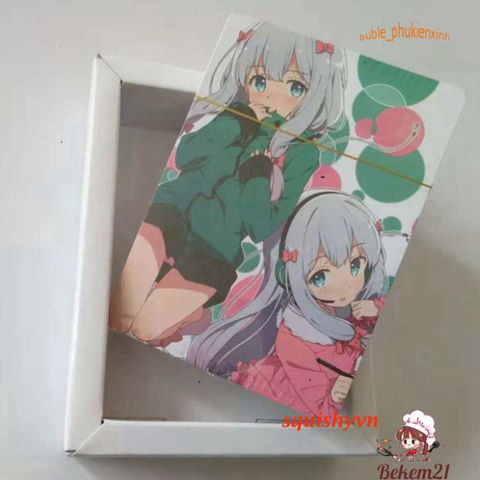 Bộ Bài Poker Sagiri Izumi - Eromanga Sensei Dễ Thương, 52 Lá Thẻ Bài Anime Học Sinh Em Gái Thú Vị - Quà Tặng Fans Hội Mê Manga