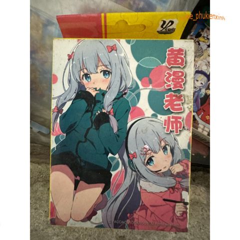 Bộ Bài Poker Sagiri Izumi - Eromanga Sensei Dễ Thương, 52 Lá Thẻ Bài Anime Học Sinh Em Gái Thú Vị - Quà Tặng Fans Hội Mê Manga