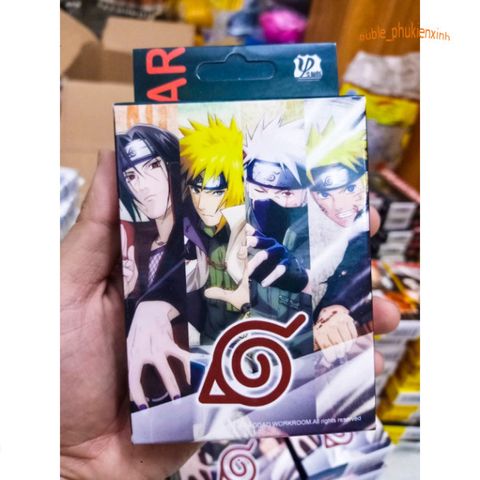 Bộ Bài Tây Tú Lơ Khơ - Hình Nhân Vật Anime One Piece, Naruto, Jujutsu Kaisen, Attack On Titan, Genshin Impact, Dragon Ball, 52 Lá Joker