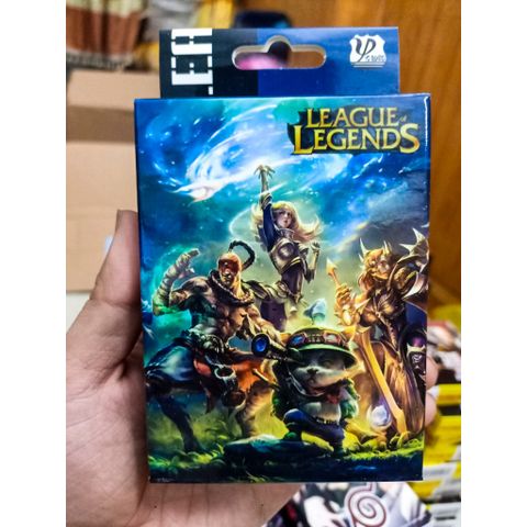 Bộ Bài Tây Anime LOL và PUBG - Bộ Bài Poker 54 Lá Hình Anime Dễ Thương, Độc Đáo Dành Cho Game Thủ