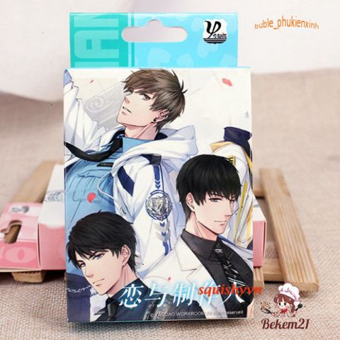 Bộ Bài Poker Mr. Love Queen's Choice - Bài Hoạt Hình Dễ Thương Cho Học Sinh, Quà Tặng Phong Cách Nhật Bản, 54 Lá Thẻ Bài
