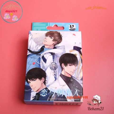 Bộ Bài Poker Mr. Love Queen's Choice - Bài Hoạt Hình Dễ Thương Cho Học Sinh, Quà Tặng Phong Cách Nhật Bản, 54 Lá Thẻ Bài