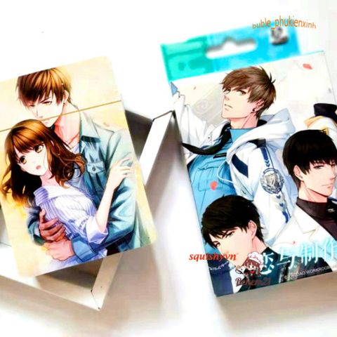 Bộ Bài Poker Mr. Love Queen's Choice - Bài Hoạt Hình Dễ Thương Cho Học Sinh, Quà Tặng Phong Cách Nhật Bản, 54 Lá Thẻ Bài