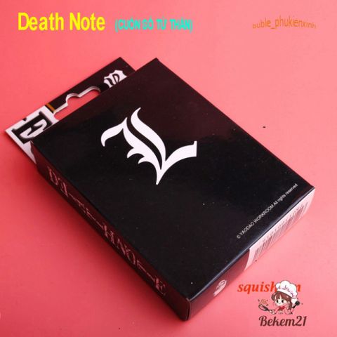 Bộ Bài Tú Lơ Khơ Anime Death Note – 54 Hình Ảnh Độc Đáo, Chất Lượng Cao, Quà Tặng Fan Hâm Mộ
