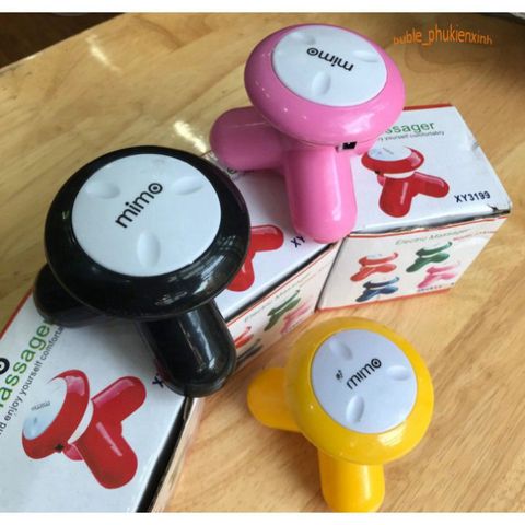 Máy Massage Mini 3 Chân MIMO - Thiết Bị Cầm Tay Giải Tỏa Căng Thẳng, Thư Giãn Cho Tất Cả Các Đối Tượng