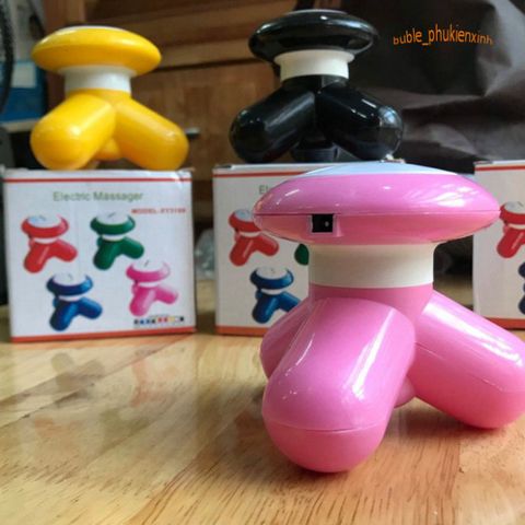 Máy Massage Mini 3 Chân MIMO - Thiết Bị Cầm Tay Giải Tỏa Căng Thẳng, Thư Giãn Cho Tất Cả Các Đối Tượng