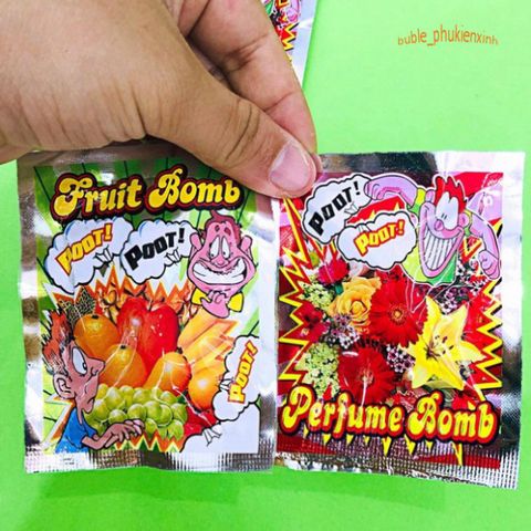 Bomb Trái Cây - Đồ Chơi Vui Nhộn Gói Thối Thơm Tạo Niềm Vui Cướp Bạn Bè - Quà Tặng Hài Hước Cho Trẻ Em