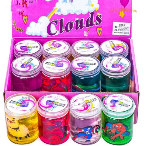 Slime Hoạt Hình Siêu Anh Hùng & Công Chúa - Đồ Chơi Trẻ Em Độc Đáo, Ấn Tượng - Chất Nhờn Ma Quái Gudetama