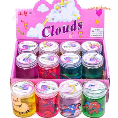 Slime Hoạt Hình Siêu Anh Hùng & Công Chúa - Đồ Chơi Trẻ Em Độc Đáo, Ấn Tượng - Chất Nhờn Ma Quái Gudetama