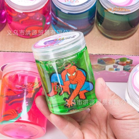 Slime Hoạt Hình Siêu Anh Hùng & Công Chúa - Đồ Chơi Trẻ Em Độc Đáo, Ấn Tượng - Chất Nhờn Ma Quái Gudetama