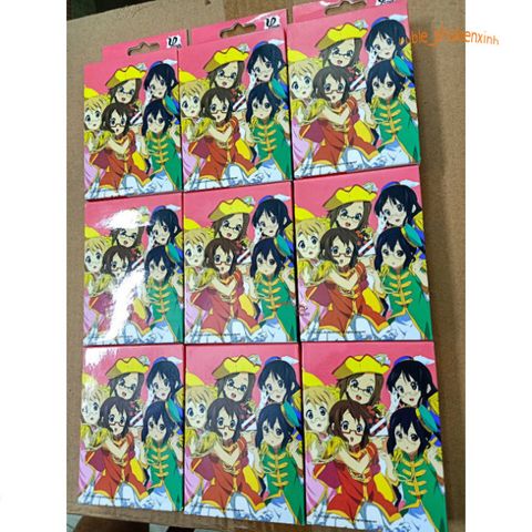 Bộ Sưu Tập Thẻ Bài Kpop K-ON Cô Gái Ánh Sáng Dễ Thương - 52 Lá Quà Tặng Cho Fan Anime, Manga, Game Nổi Tiếng