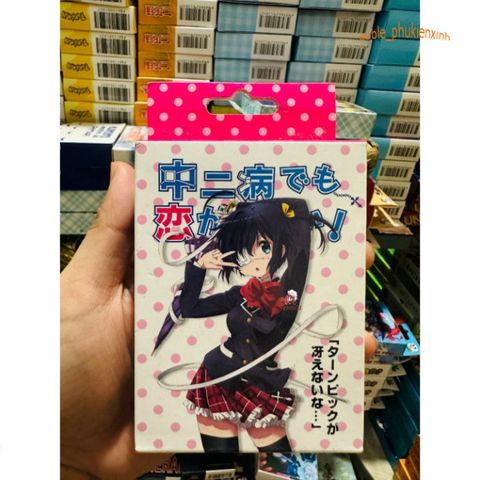 Bộ Bài Bệnh Thứ Phát Love Chunibyo - 52 Lá Bài Thể Hiện Tình Yêu và Ảo Tưởng Khác Dành Cho Fan Anime và Manga