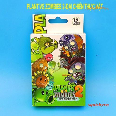 Thẻ Bài Trò Chơi Hoạt Hình Plants Vs Zombies - Bộ 55 Lá Hình Ảnh Zombie Xanh Độc Đáo Cho Trẻ Em