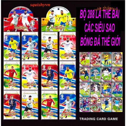 Bộ Sưu Tập 54 Thẻ Bài Ngôi Sao Bóng Đá Vàng/Bạc - Phiên Bản Tiếng Anh Của LLORIS, RONALDO, KANTE - Đồ Chơi Trẻ Em 8.8x6.3cm