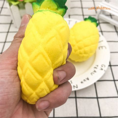 Đồ Chơi SquiShy Hình Quả Dứa Dễ Thương - Squishy Đáng Yêu Chất Lượng Cao Cho Trẻ Em - Video Hướng Dẫn Sử Dụng