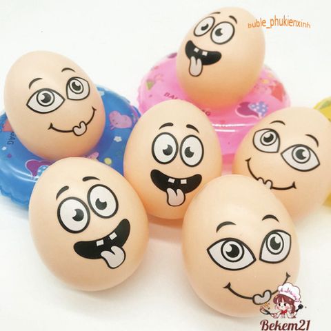 Bộ 10 Quả Trứng Gà Giả Màu Trắng Nhựa - Dụng Cụ Dạy Nghệ Thuật và Mô Hình Chuồng Ấp Cho Trẻ Em