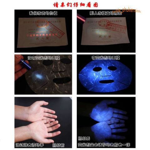 Đèn Pin Soi Đá Quý Phát Hiện Tiền Giả - 6 Bóng Ánh Sáng Chất Lượng Cao Cho Giấy Tờ và Đá Quý Nâng Cao Độ Chính Xác