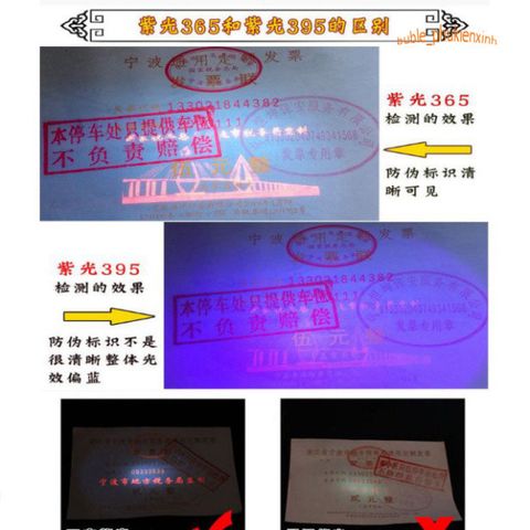 Đèn Pin Soi Đá Quý Phát Hiện Tiền Giả - 6 Bóng Ánh Sáng Chất Lượng Cao Cho Giấy Tờ và Đá Quý Nâng Cao Độ Chính Xác