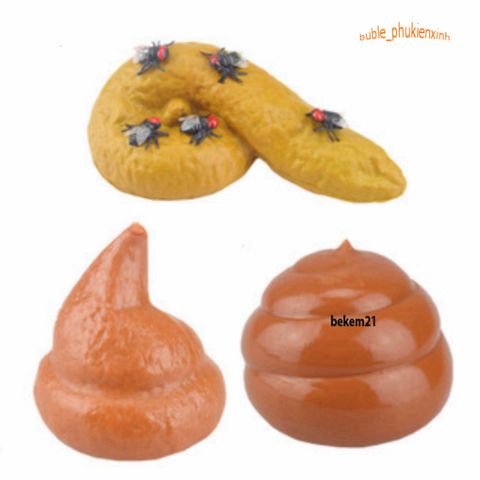 Cục Phân Giả Số 16 EVA Như Thật - Đồ Chơi Giải Trí Hài Hước Xả Stress - Troll Bạn Bè Halloween Dễ Thương