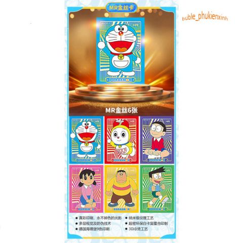 Bộ Bài Tây Anime DORAEMON - Đô Ré Mon Poker TB 54 Lá - Quà Tặng Giải Trí Cho Bạn Bè, Sưu Tập Manga